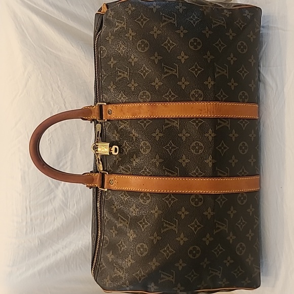 Louis Vuitton Handbags - LOUIS VUITTON VINTAGE 1991 MONOGRAM CANVAS KEEPALL 45 LOCK/KEY305 VERY GOOD COND
